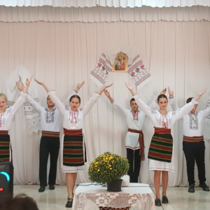 Activitate de promovare a valorilor naționale în colaborare cu Casa de cultură din comuna Tohatin